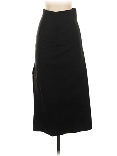 Pre-owned Zara Formal Skirt In Black