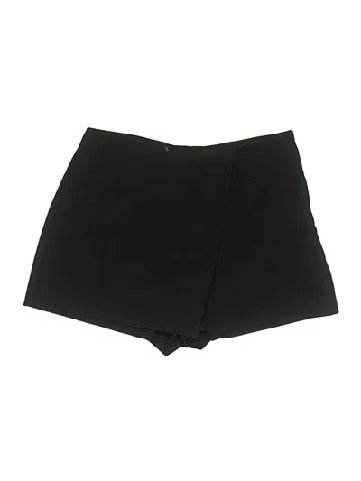 Pre-owned Zara Formal Skirt In Black