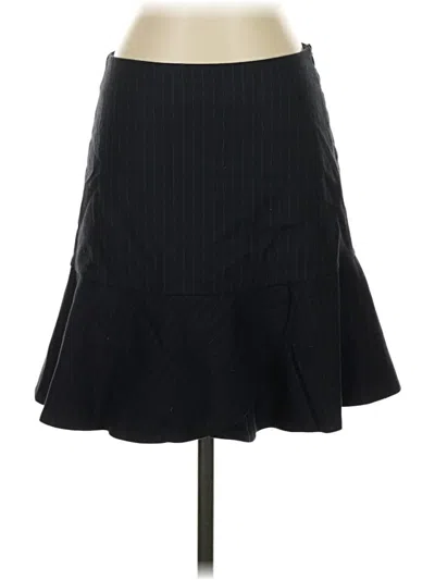 Pre-owned Zara Formal Skirt In Black