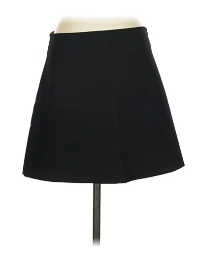 Pre-owned Zara Formal Skirt In Black