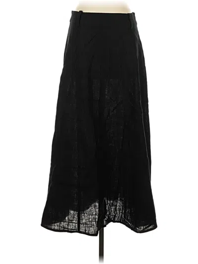 Pre-owned Zara Formal Skirt In Black