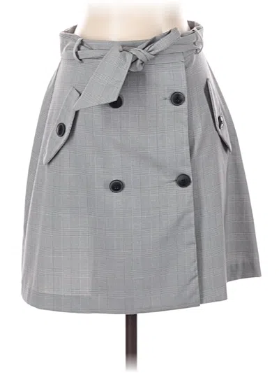Pre-owned Zara Formal Skirt In Black