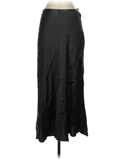 Pre-owned Zara Formal Skirt In Black