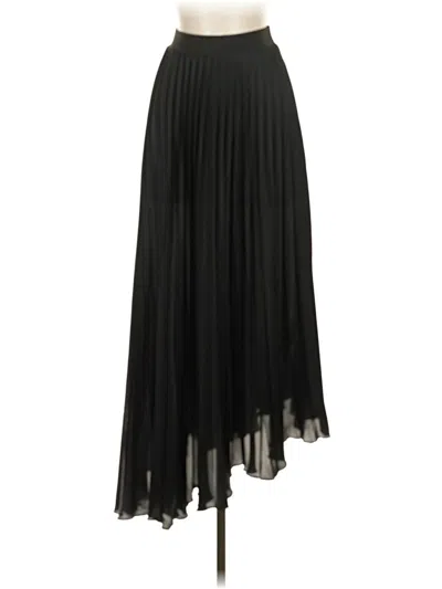 Pre-owned Zara Formal Skirt In Black