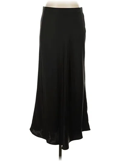 Pre-owned Zara Formal Skirt In Black