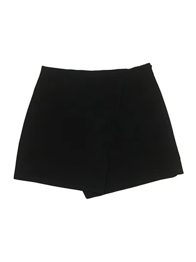 Pre-owned Zara Formal Skirt In Black