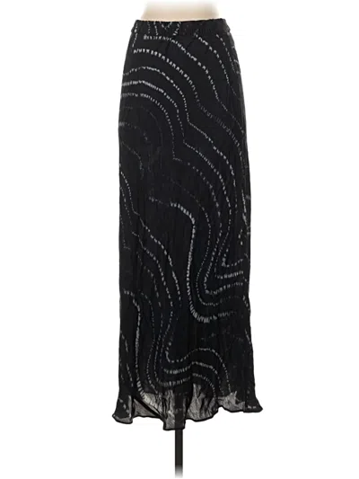 Pre-owned Zara Formal Skirt In Black