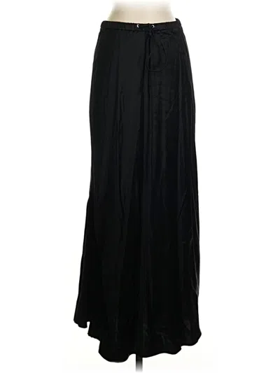 Pre-owned Zara Formal Skirt In Black