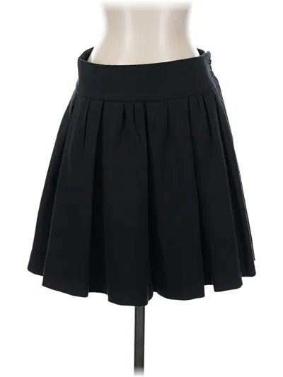 Pre-owned Zara Formal Skirt In Black