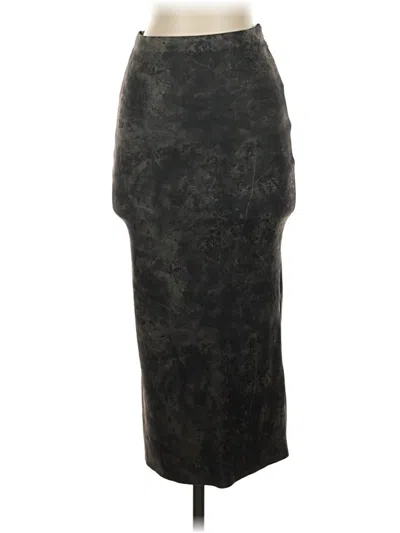 Pre-owned Zara Formal Skirt In Black