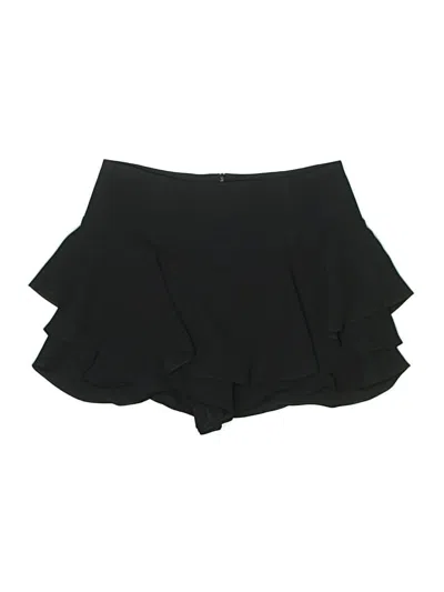 Pre-owned Zara Formal Skirt In Black