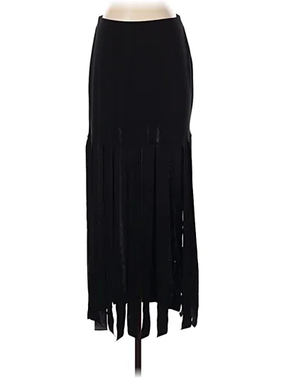 Pre-owned Zara Formal Skirt In Black