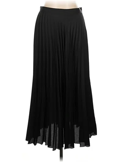 Pre-owned Zara Formal Skirt In Black