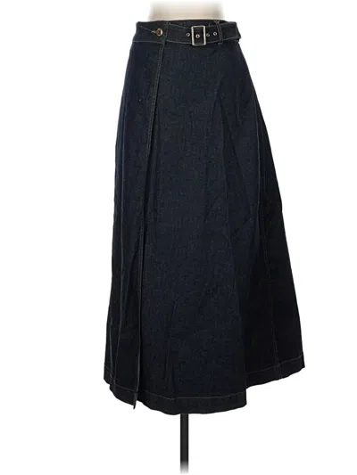 Pre-owned Zara Formal Skirt In Black