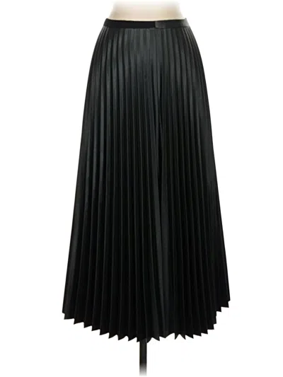 Pre-owned Zara Formal Skirt In Black