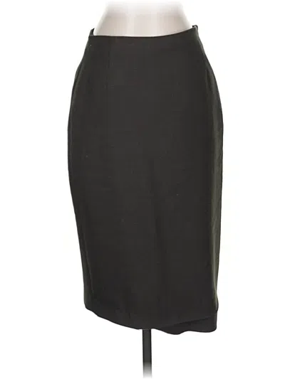 Pre-owned Zara Formal Skirt In Black