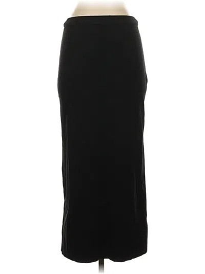 Pre-owned Zara Formal Skirt In Black