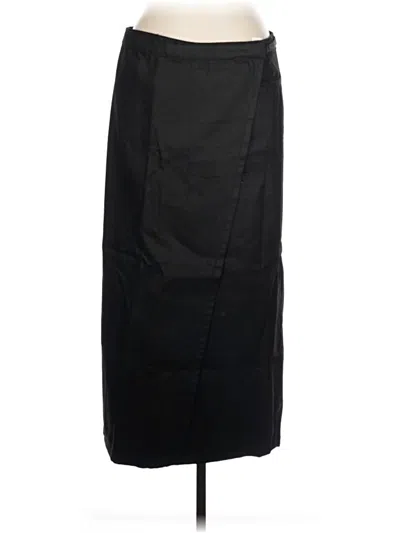 Pre-owned Zara Formal Skirt In Black