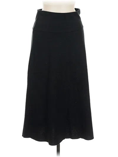 Pre-owned Zara Formal Skirt In Black