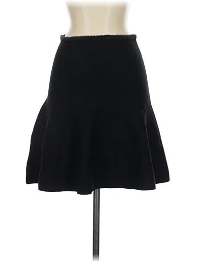 Pre-owned Zara Formal Skirt In Black
