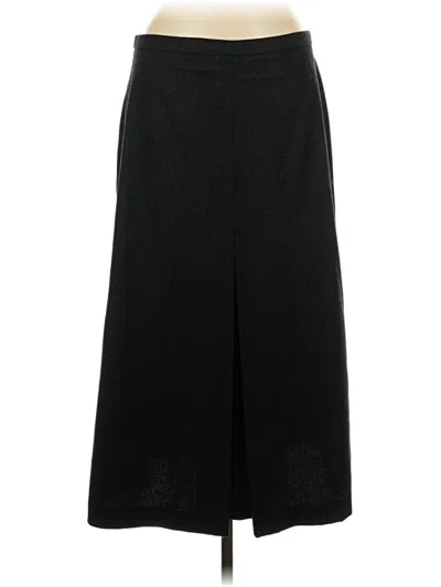 Pre-owned Zara Formal Skirt In Black