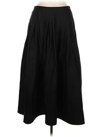 Pre-owned Zara Formal Skirt In Black
