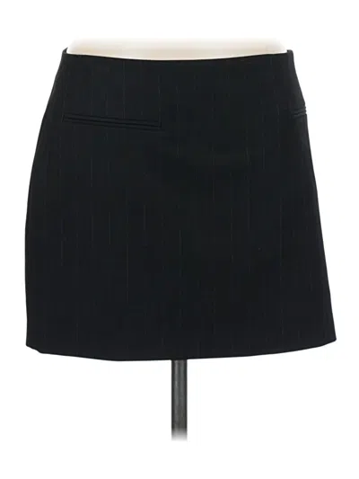 Pre-owned Zara Formal Skirt In Black
