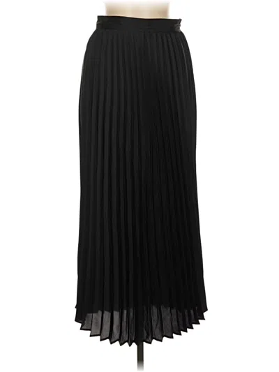 Pre-owned Zara Formal Skirt In Black