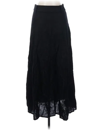 Pre-owned Zara Formal Skirt In Black