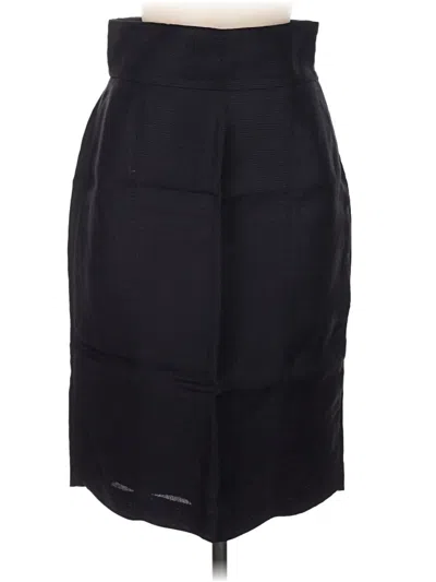 Pre-owned Zara Formal Skirt In Black