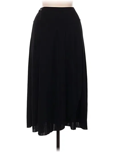 Pre-owned Zara Formal Skirt In Black