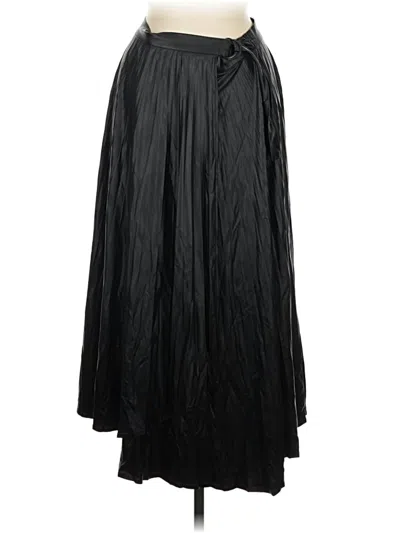 Pre-owned Zara Formal Skirt In Black