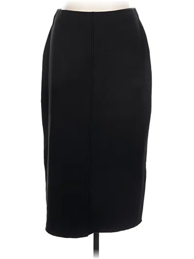 Pre-owned Zara Formal Skirt In Black