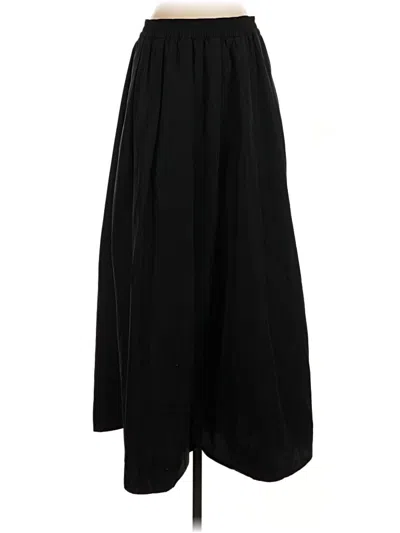 Pre-owned Zara Formal Skirt In Black