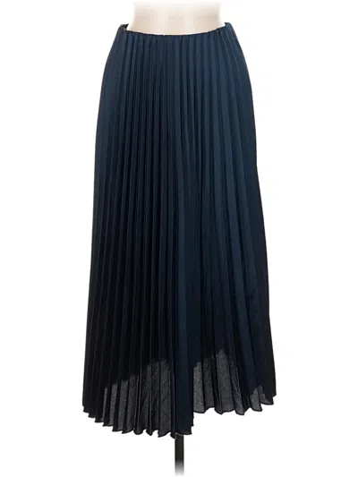 Pre-owned Zara Formal Skirt In Blue