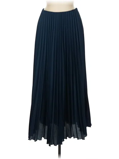 Pre-owned Zara Formal Skirt In Blue
