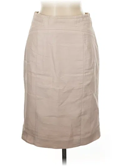 Pre-owned Zara Formal Skirt In Brown