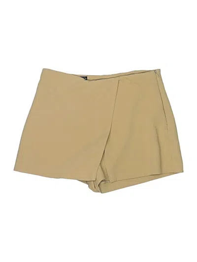 Pre-owned Zara Formal Skirt In Brown