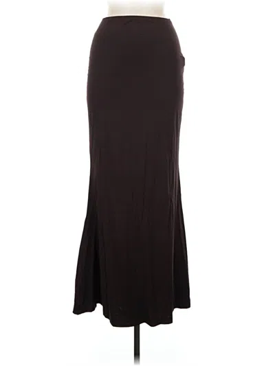 Pre-owned Zara Formal Skirt In Brown