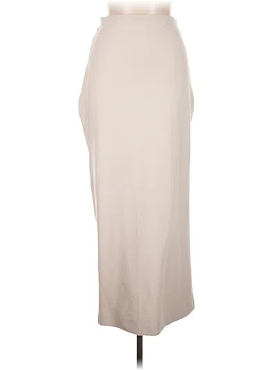 Pre-owned Zara Formal Skirt In Brown