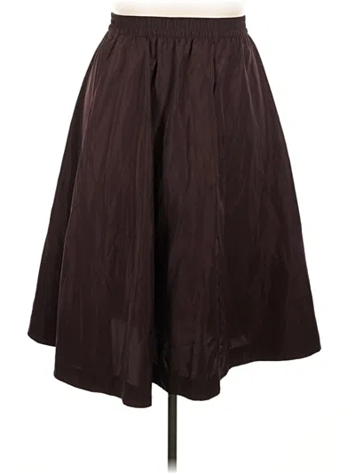 Zara Formal Skirt In Brown