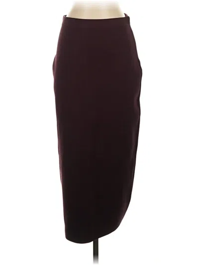 Zara Formal Skirt In Brown