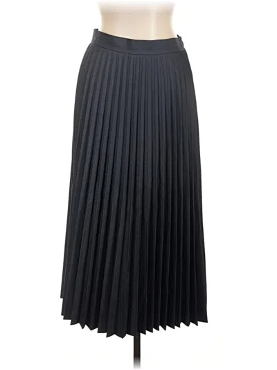 Pre-owned Zara Formal Skirt In Gray