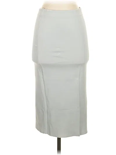 Zara Formal Skirt In Gray