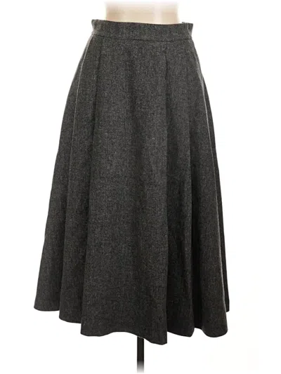 Zara Formal Skirt In Gray