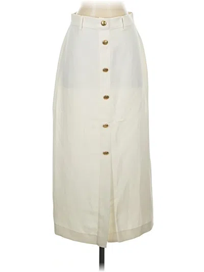 Zara Formal Skirt In White