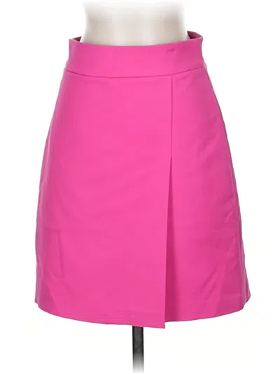 Pre-owned Zara Formal Skirt In Pink