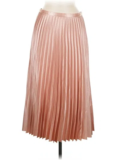 Pre-owned Zara Formal Skirt In Pink