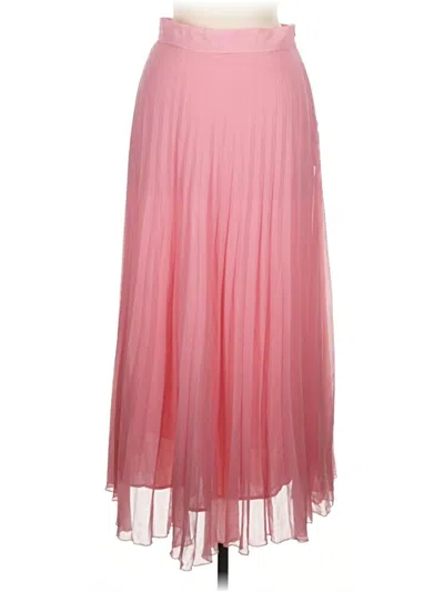 Pre-owned Zara Formal Skirt In Pink