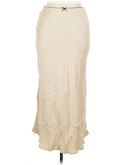 Zara Formal Skirt In Brown